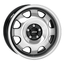 ATS "classic line" Cup 7x15/ET28 4x100, diamant-schwarz front & hornpoliert